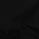 Polyester Viscose Stretch Woven Fabric, 293 gsm — Black — photo 1