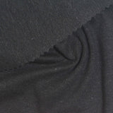 Rib Knit Fabric, 240 gsm, 150 cm — Black — photo 1
