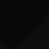 Jacquard 100% Polyester Knit Fabric, 250 gsm, 180 cm — Black — photo 1