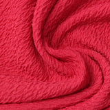 Polyester Stretch Knit Fabric, 290 gsm, 165 cm — Red — photo 1