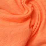 Orange Marl Jersey Knit, Cotton-Poly, 150 gsm — photo 1