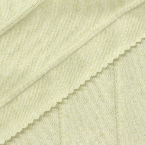 Polyester Viscose Stretch Rib Knit Fabric, 256 gsm, 158 cm — Yellow