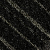 Charcoal Horizontal-Stripe Chunky Knit, Polyester, 178 gsm — photo 1