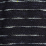 White Horizontal-Stripe Jersey Knit, 285 gsm — photo 1
