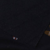 Printed Brushed Cotton Polyester French Terry Fabric, 280 gsm — Black — photo 1