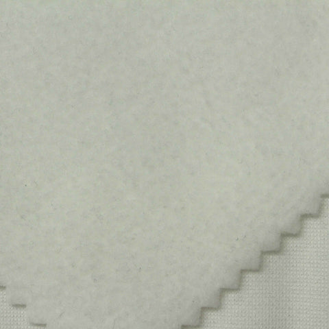 Brushed Polyester Cotton Interlock Knit Fabric, 305 gsm — Grey