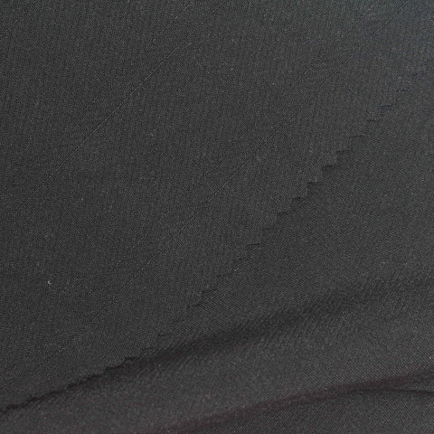 Black Twill, Poly-Viscose