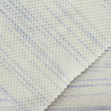 Blue Horizontal-Stripe Jersey Knit, Cotton-Poly, 203 gsm — photo 1