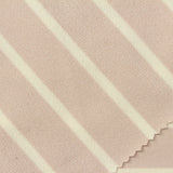 Light Pink Horizontal-Stripe French Terry, Modal-Poly — photo 1