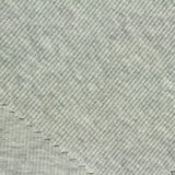 Grey Heather Rib Knit, Cotton-Poly, 260 gsm — photo 1
