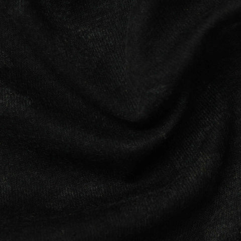 Dark Grey Marl Scuba Knit, Cotton-Poly, 270 gsm