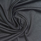 Polyester Stretch Milk Silk Knit Fabric, 160 gsm, 155 cm — Grey — photo 1