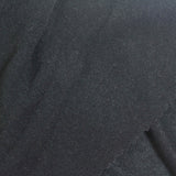 Viscose Polyester Stretch Chunky Knit Fabric, 220 gsm, 150 cm — Black — photo 1