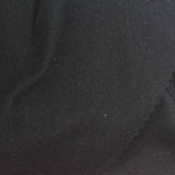 100% Polyester Interlock Knit Fabric, 213 gsm, 160 cm — Black — photo 1