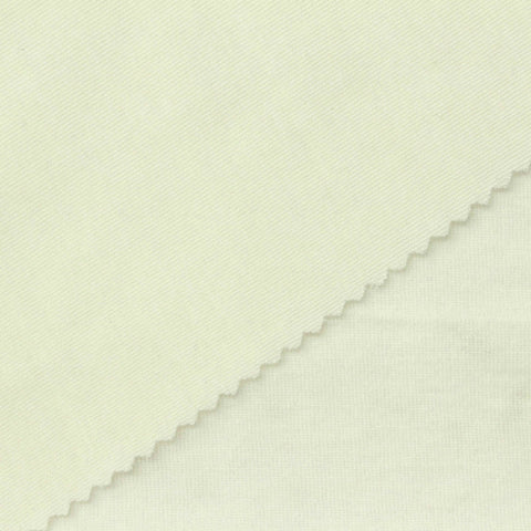 Tencel Lyocell Wool Stretch Rib Knit Fabric, 180 gsm, 150 cm — Yellow