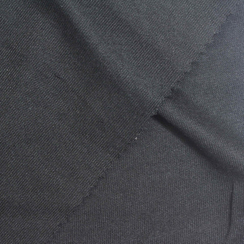 100% Polyester Interlock Knit Fabric, 170 gsm, 165 cm — Navy