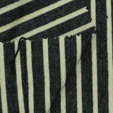 Navy Vertical-Stripe Woven, Cotton — photo 1
