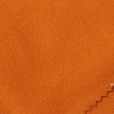 Brushed Polyester Stretch French Terry Fabric, 205 gsm, 155 cm — Orange — photo 1