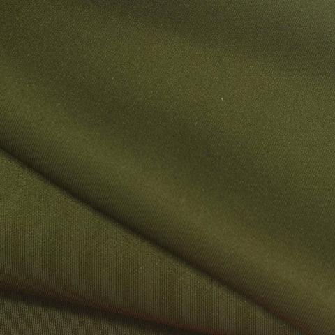 Polyester Stretch Scuba Knit Fabric, 260 gsm, 175 cm — Green
