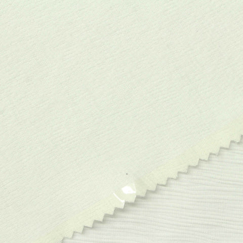 Jacquard 100% Polyester Knit Fabric, 200 gsm, 170 cm — White
