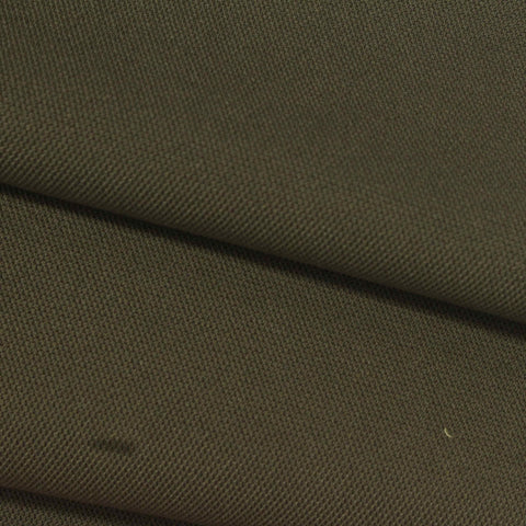 Polyester Stretch Scuba Knit Fabric, 375 gsm, 160 cm — Khaki