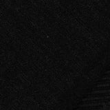 Black Herringbone Interlock Knit, Poly-Viscose, 370 gsm — photo 1