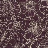 Cream Floral Poplin, Cotton — photo 1