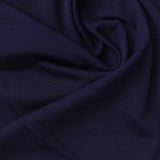 Viscose Nylon Stretch Ponte Knit Fabric, 200 gsm, 155 cm — Navy — photo 1