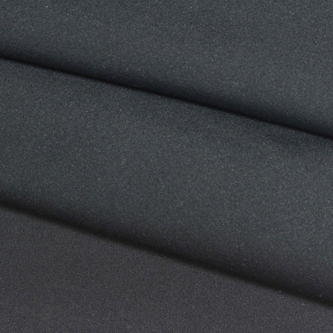 Brushed Polyester Stretch Sateen Fabric, 300 gsm, 155 cm — Grey
