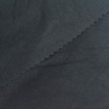 Cotton Polyester Rib Knit Fabric, 284 gsm, 170 cm — Black — photo 1
