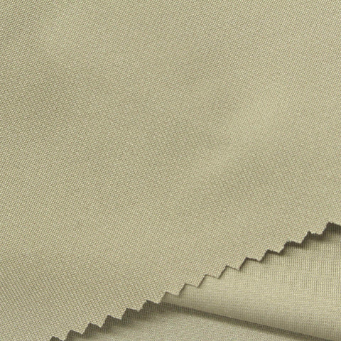 100% Polyester Warp Knit Fabric, 220 gsm, 153 cm — Khaki