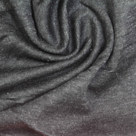 Charcoal Marl Ponte Knit, Poly-Viscose