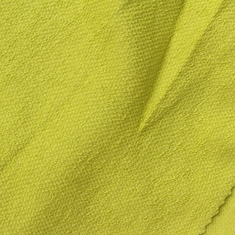 French Terry Fabric, 325 gsm, 165 cm — Green