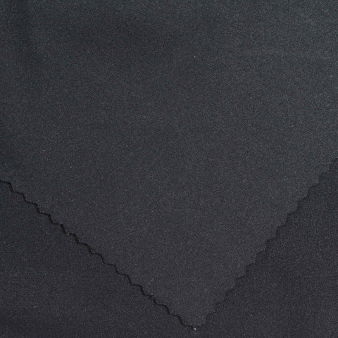 Brushed Nylon Stretch Interlock Knit Fabric, 230 gsm, 155 cm — Grey