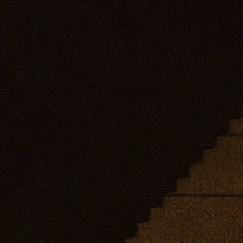 Polyester Stretch Faux Suede Fabric, 297 gsm — Brown