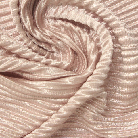 100% Polyester Crepe Fabric, 125 gsm, 152 cm — Pink