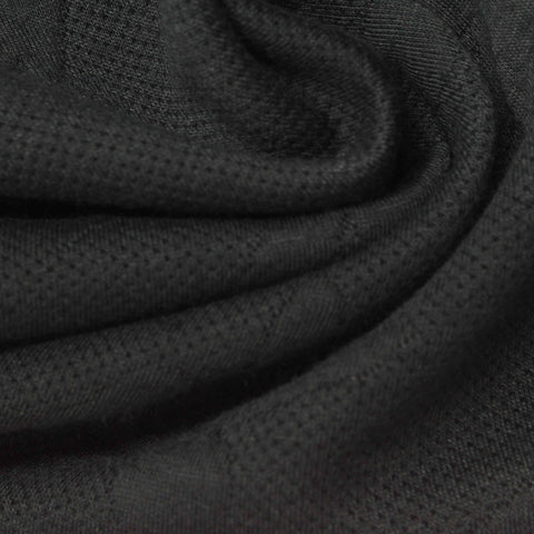 Dark Grey Tone-on-Tone Jacquard, Polyester, 300 gsm