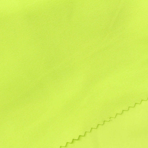 Brushed Nylon Stretch Interlock Knit Fabric, 280 gsm, 160 cm — Green