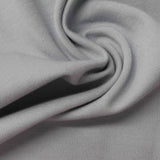 Polyester Stretch Interlock Knit Fabric, 315 gsm, 180 cm — Grey — photo 1