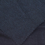 Dark Blue Marl Chunky Knit, Poly-Viscose, 260 gsm — photo 1