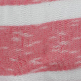 Red Horizontal-Stripe Jersey Knit — photo 1