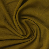 Polyester Stretch Linen-Look Fabric, 189 gsm, 170 cm — Khaki — photo 1