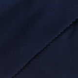 Cotton Polyester Metallic Jersey Knit Fabric, 150 gsm, 140 cm — Navy — photo 1
