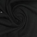 Cotton Polyester Knit Fabric, 180 gsm — Black — photo 1