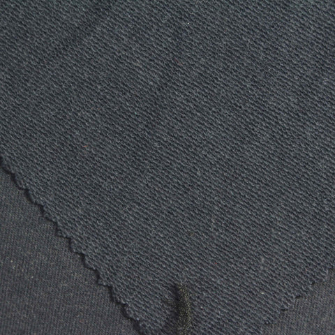 Dark Grey Marl French Terry, Poly-Viscose, 222 gsm
