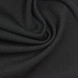 Polyester Stretch Knit Fabric, 240 gsm, 160 cm — Black, ref EF-260036 — photo 1