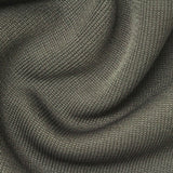 Dark Olive Rib Knit, Polyester — photo 1