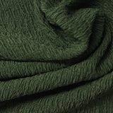 Polyester Stretch Crepe Fabric, 220 gsm, 130 cm — Green — photo 1