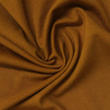 Viscose Nylon Stretch Ponte Knit Fabric, 200 gsm, 165 cm — Brown — photo 1