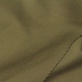 Polyester Stretch Sateen Fabric, 275 gsm, 155 cm — Khaki — photo 1